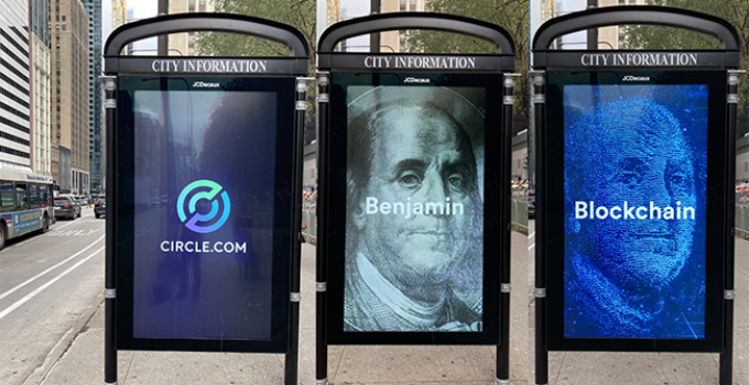 Circle Benjamin Meet Blockchain